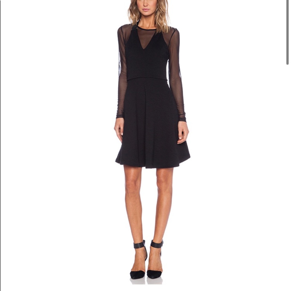 MARC BY MARC JACOBS JAYDEN MESH MINI DRESS
